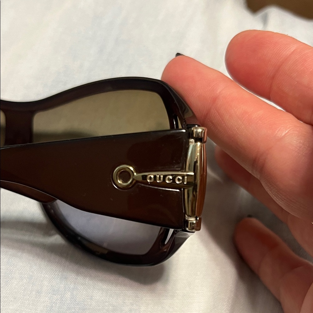 Gucci Dark Brown Sunglasses - Picture 2 of 8